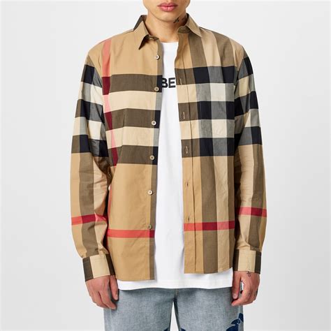 burberry long sleeve shirt|burberry long sleeve shirt men.